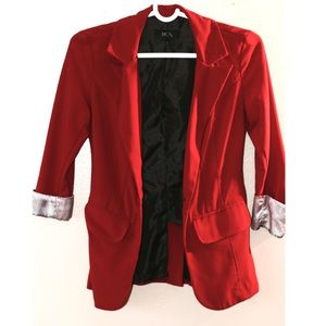 Red blazer